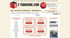 Desktop Screenshot of e-yearbook.com